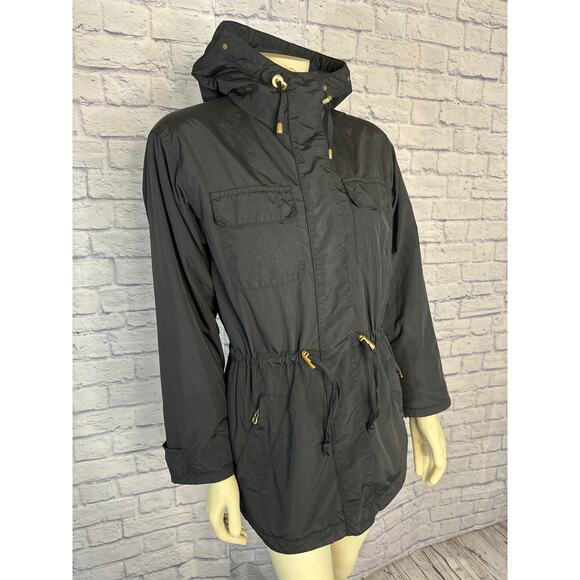 Vintage BOGNER Hooded black ladies ski jacket size medium - Picture 4 of 12
